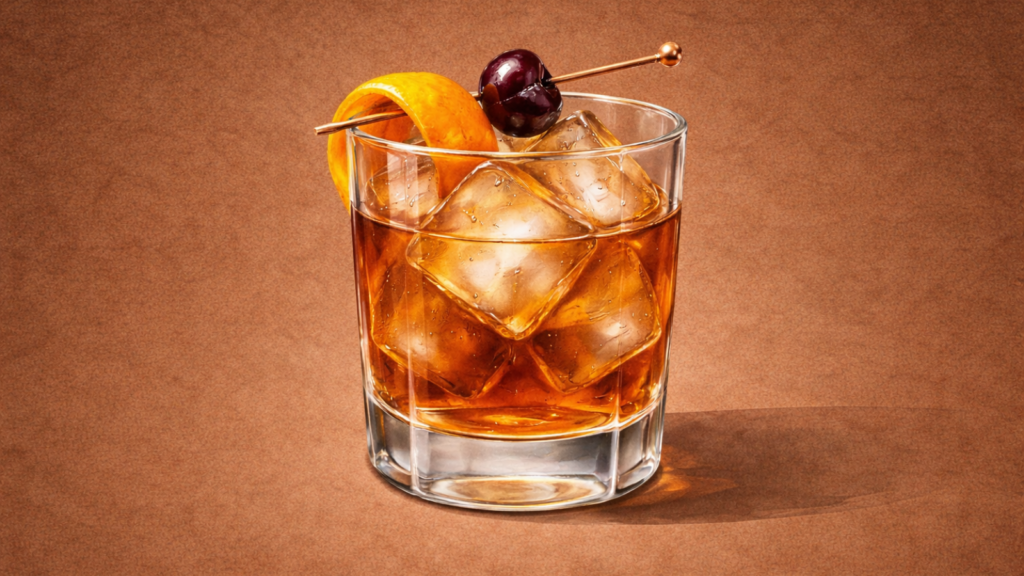Rum old fashioned